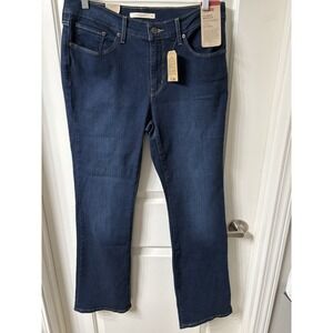 Levi's Jeans Women's 10 Blue Classic Bootcut Denim Mid Rise Outdoor Cotton 30x32
